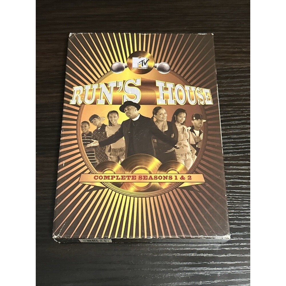 Run’s House Complete Seasons 1 & 2 DVD Box Set MTV Reality Series Show Used